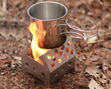 Quick Stove - Cube Stove + 2 Fire Starters - Amazingly Wow